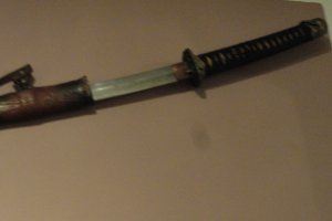 Miecz samurajski prawdopodobnie podoficerski okres końca XIX – pocz XX w I wojna światowa 