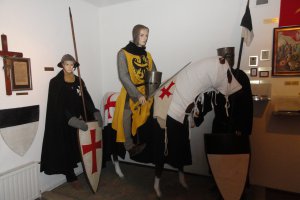 Wystawa ukazująca Henryka Pobożnego przed bitwą pod Legnicą