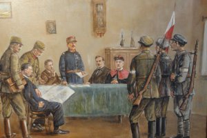 17 Zawarcie ugody pomiędzy powstańcami śląskimi a Międzysojuszniczą Komisją Plebiscytową w restauracji Grant w Jankowicach koło Pszczyny podczas II powstania
