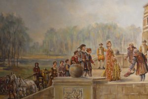 8 Przybycie w 1518 r do Pszczyny księżniczki włoskiej Bony Sforza