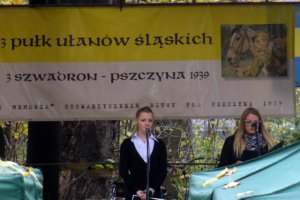 Występ dziewczyn z Zespołu Szkół nr 2 im K Miarki w Pszczynie